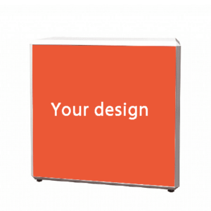 Reception desk sticker